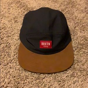 Brixton 5 panel hat.